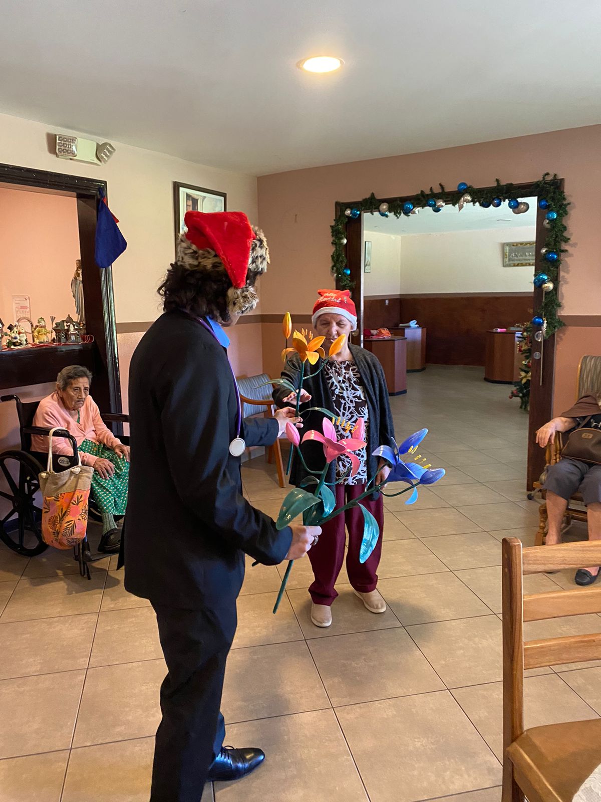 Visita navideña