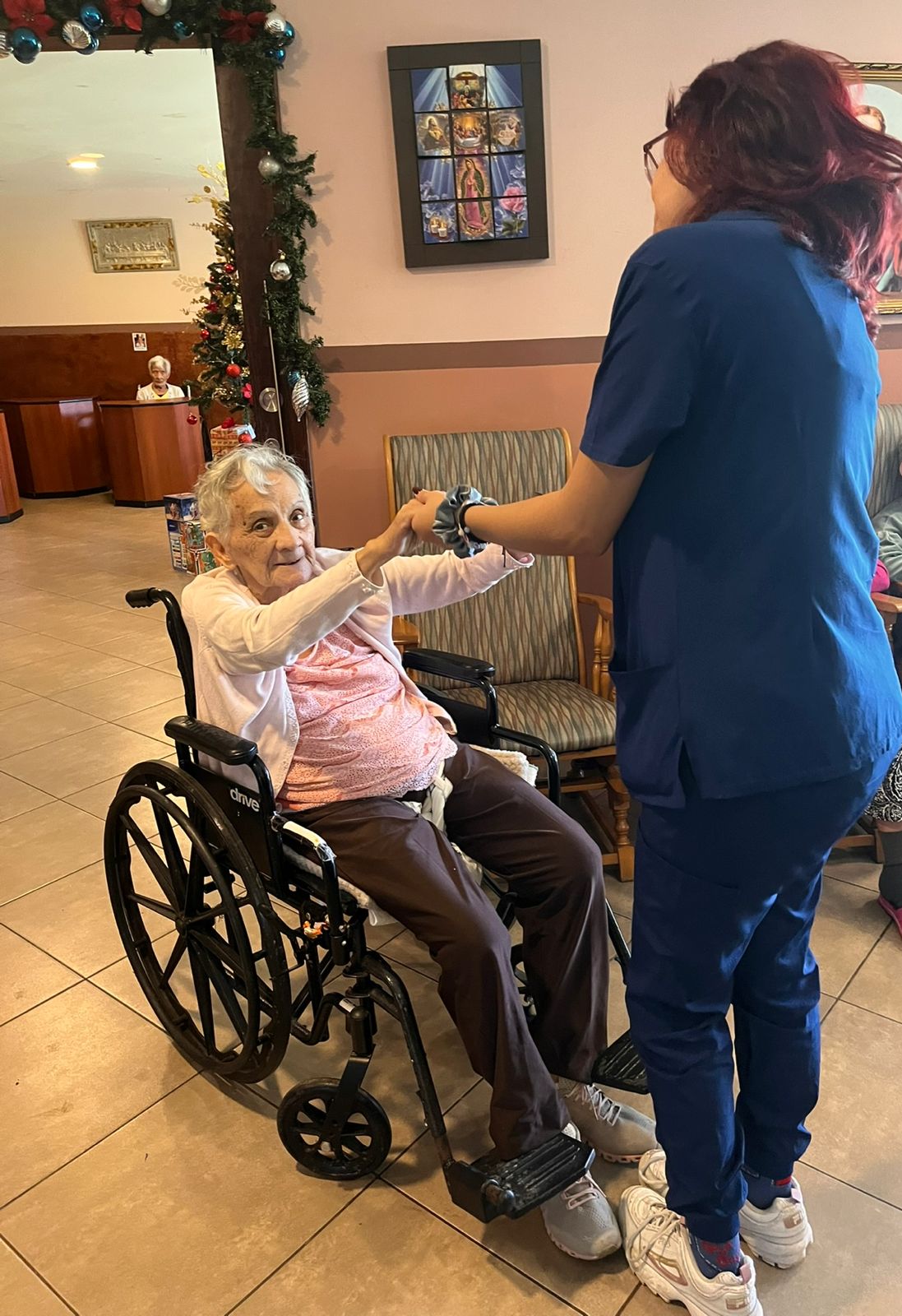 Visita médica navideña